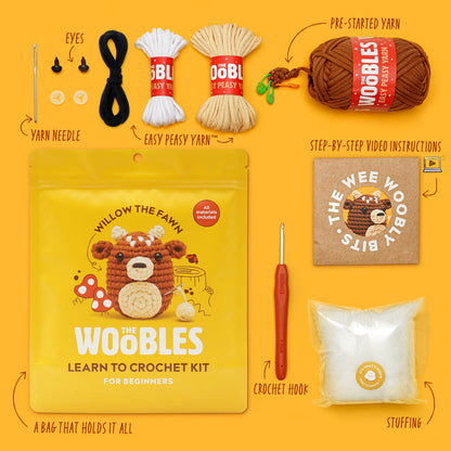 Willow the Fawn Crochet Kit