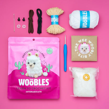 Gertrude the Llama Crochet Kit