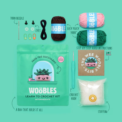 Jade the Succulent Crochet Kit