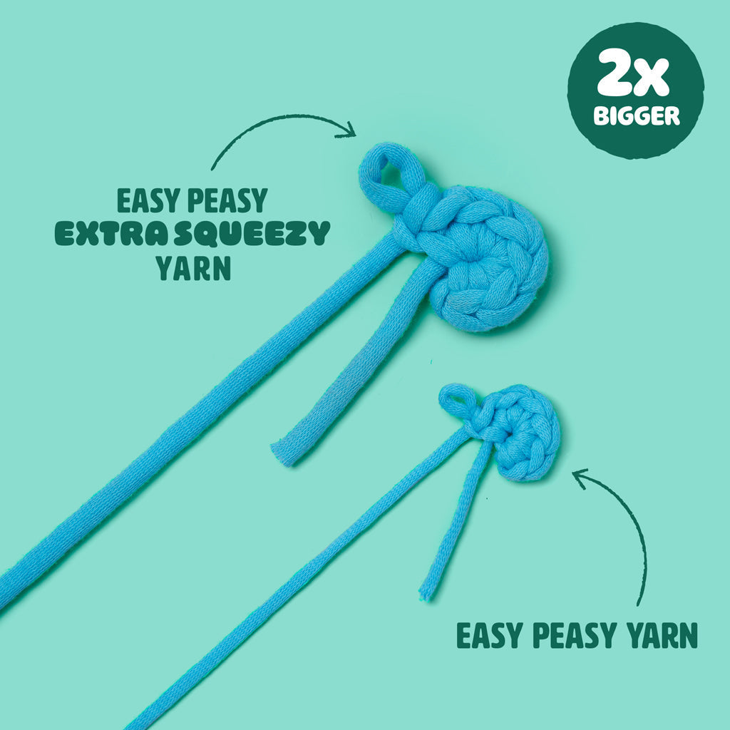 Theo the Jungle Cat Extra Squeezy Crochet Kit