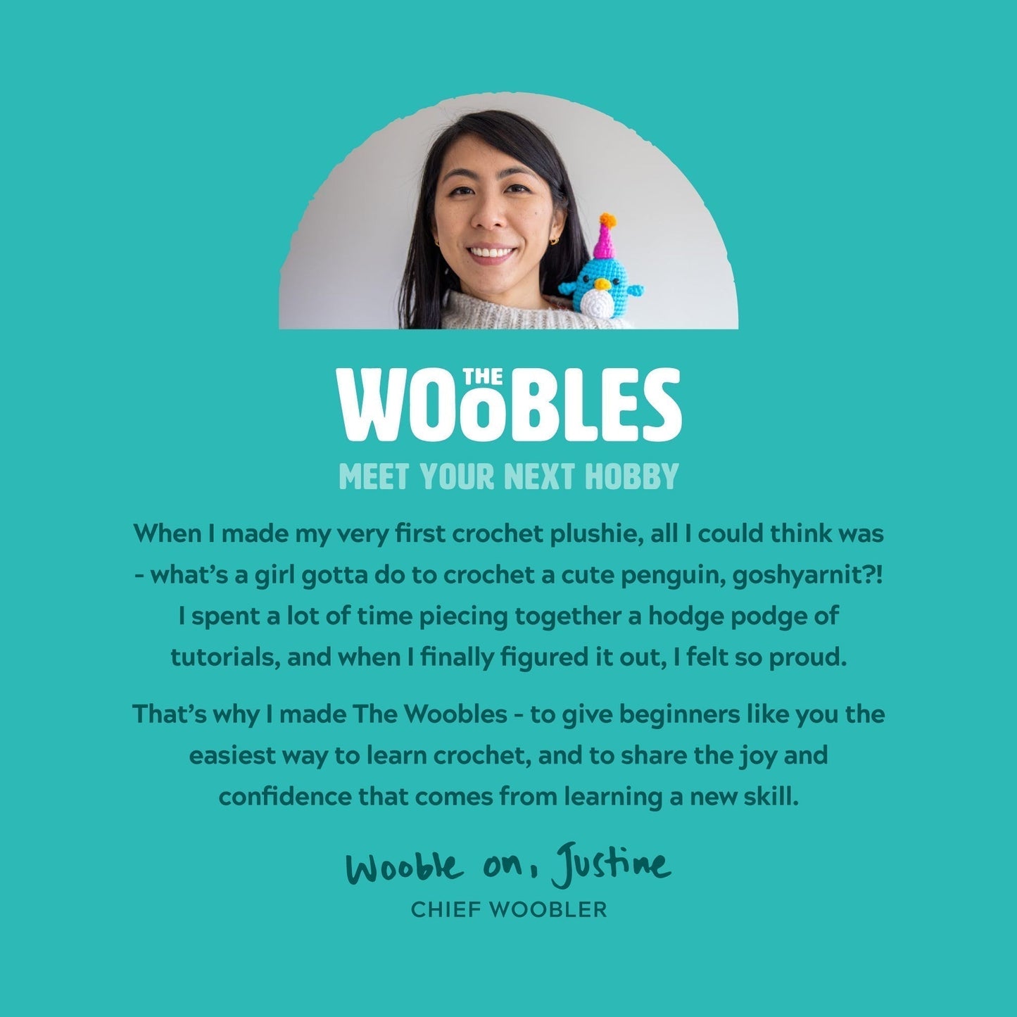 Emi the Wolf Crochet Kit